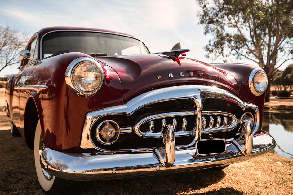 Deluxe club sedan Packard restoration