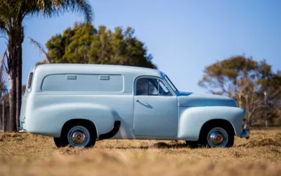 Jason and Chanelle’s 1956 FJ Holden Panel Van