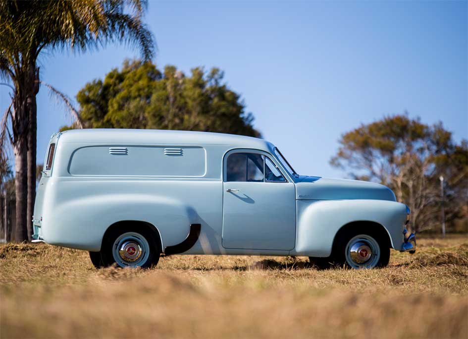 Restored 1956 FJ Holden Panel Van